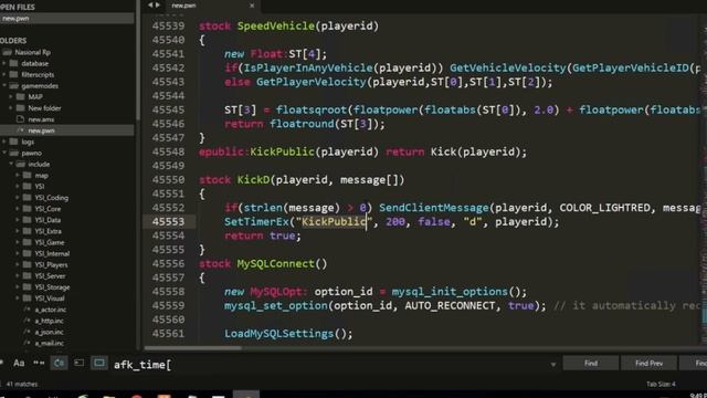 How Create AFK Checker System Update Function Public Player State Kick in GTA SAMP Pawn Scripting смотреть онлайн