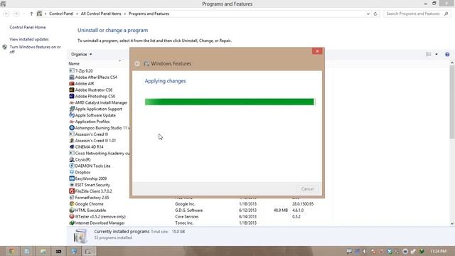 How to enable telnet in Windows 8 смотреть онлайн