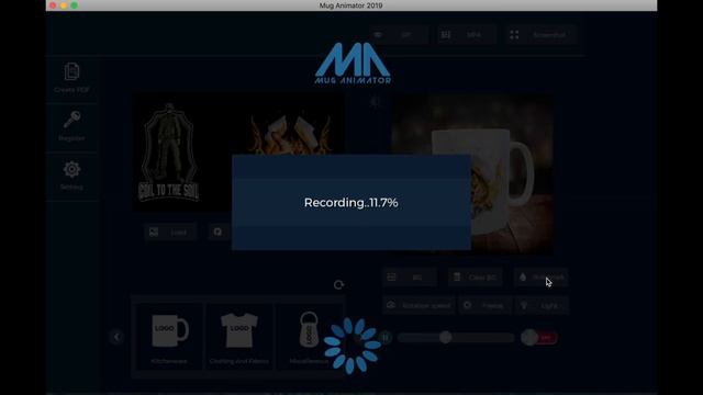 How to make quick mockup with Mug Animator смотреть онлайн