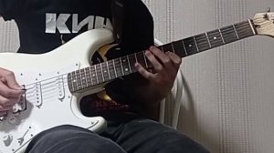 Кино - Спокойная ночь соло. ( 3 педали). #каспарян #кино