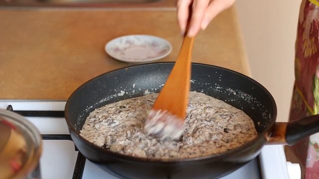 ПАСТА с Грибами в Сливочном Соусе Самый БЫСТРЫЙ УЖИН Pasta With Mushroom Cream Sauce ✧ Ирина Кукинг