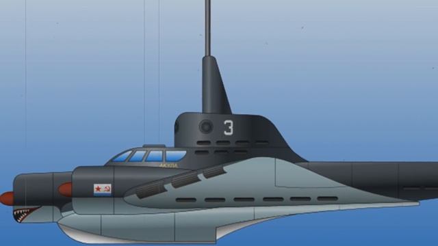 Летающая подводная лодка 30х годов Невероятный проект СССР смотреть онлайн