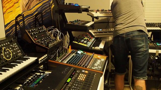 Synth Session w/ Yamaha RX5 - House - Moog, Roland, ASM, Toraiz, Waldorf, Novation смотреть онлайн