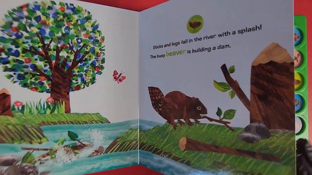 ERIC CARLE "Forest Friends" INTERACTIVE Button Sound Book смотреть онлайн