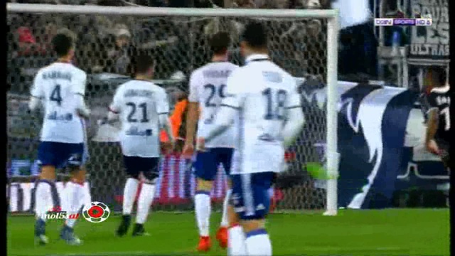 Bordeaux 1 - 1 Olympique Lyonnais смотреть онлайн