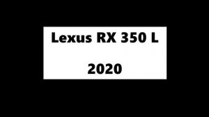 Toyota Harrier 2021 VS Lexus Rx 350 L 2020