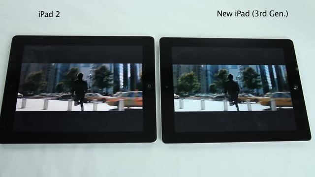 New iPad 3 VS iPad 2 Comparison HD смотреть онлайн