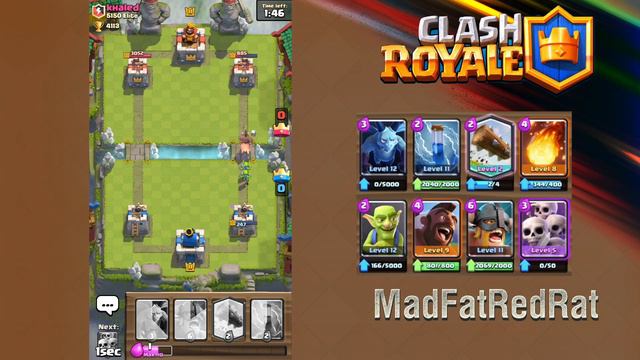 CLASH ROYALE - ХОГ 10 уровня - первый онлайн бой (3.3) смотреть онлайн