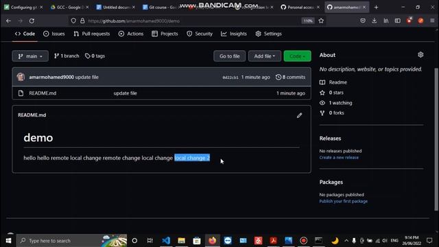 GIT#5 GIT global config - save credentials - push and pull смотреть онлайн