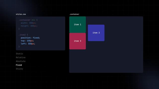 CSS Position: как работает + реальный пример смотреть онлайн