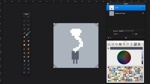 Creating Pixel Art in Pixelmator