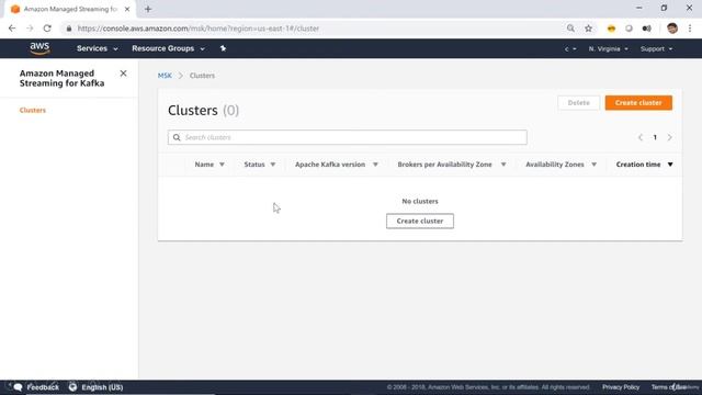 5 AWS MSK - Delete Kafka Cluster Instance смотреть онлайн