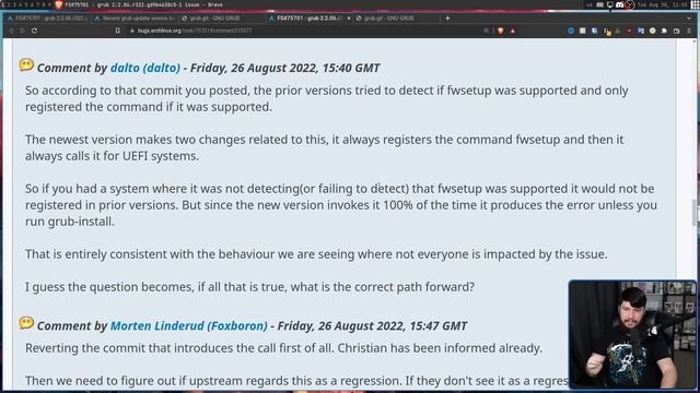 GRUB Broke My Arch Linux Installation!! смотреть онлайн