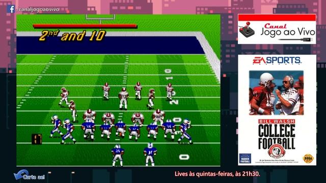 [Mega Drive] Bill Walsh College Football 95 (LIVE) смотреть онлайн