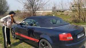 Как открыть крышу кабриолета?/ How to open the roof of a convertible?