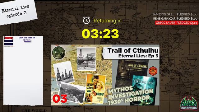 Trail of Cthulhu: Eternal Lies ep 3 смотреть онлайн