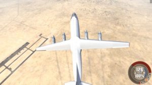 КРУШЕНИЕ ГРУЗОВОГО САМОЛЕТА С РУССКИМИ МАШИНАМИ | BeamNG.drive