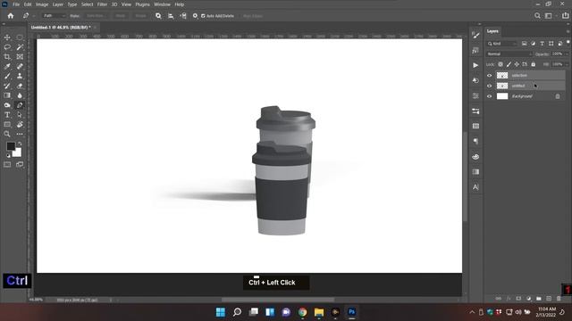 Coffee Cup Mockup 3D Blender x Adobe Photoshop CC Tutorial смотреть онлайн