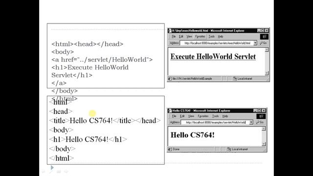 Java Server Page // Example 1 // Tutorial Point смотреть онлайн