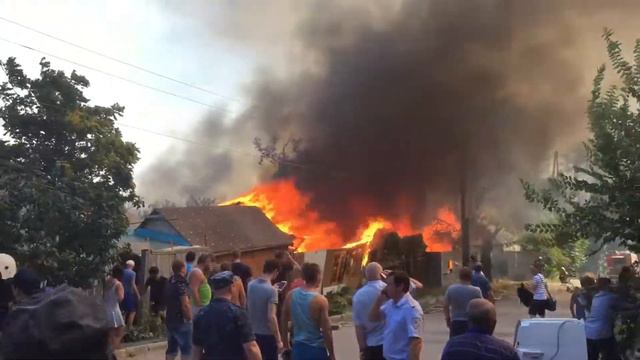 Пожар в Ростове на Дону очевидец смотреть онлайн