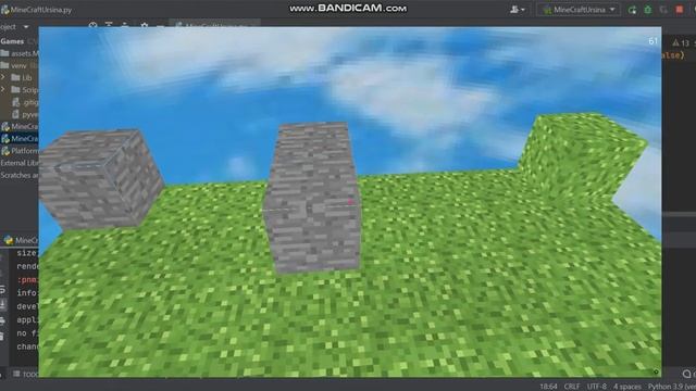Ursina Minecraft смотреть онлайн