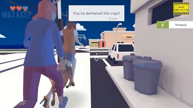 DEEEER SIMULATOR Смешные моменты (перевод) ? Бешеный олень разносит город (Симулятор оленя) смотреть онлайн