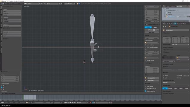 Blender IK Leg Rigging Tutorial смотреть онлайн