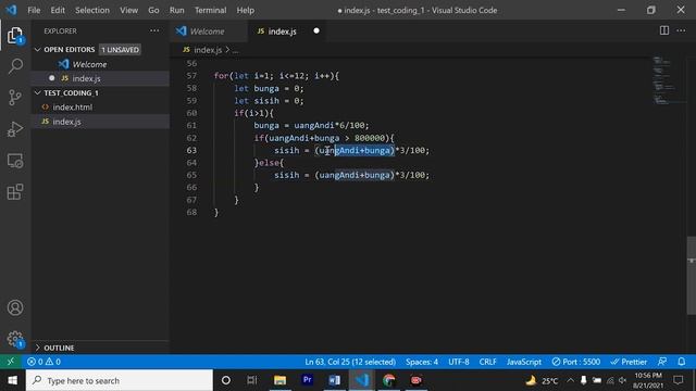 Cara Mengerjakan Coding Test Programmer masuk perusahaan смотреть онлайн