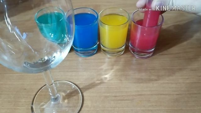 //ДЕТСКИЙ ЭКСПЕРИМЕНТ//РАДУГА ИЗ ВОДЫ В СТАКАНЕ// смотреть онлайн