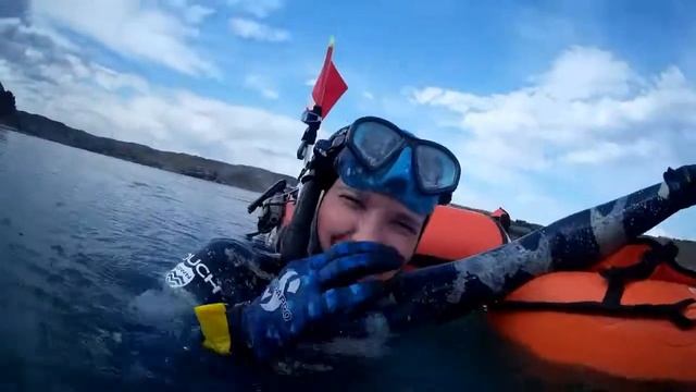 Фридайвинг на Капчагае... смотреть онлайн