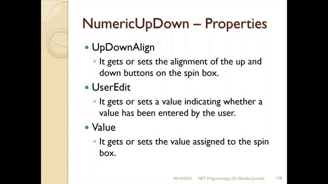 VB.NET Lecture 52(Part 4) - NumericUpDown | TrackBar | Properties | Methods | Event | Hindi смотреть онлайн