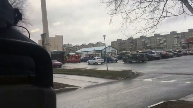 Поездка на автобусе МАЗ 206.086. Город Нижневартовск. Маршрут 4. смотреть онлайн