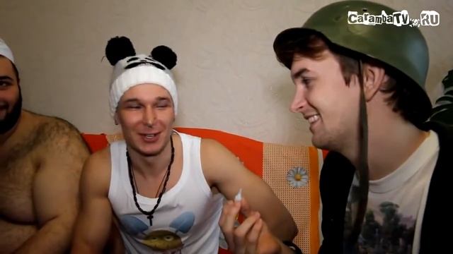 Липкий мужик//Лепим себя на клей смотреть онлайн