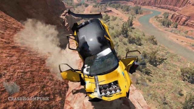 Loss of Control Crashes #44 – BeamNG Drive | CrashBoomPunk смотреть онлайн