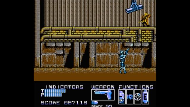 Dendy (Famicom,Nintendo,Nes) 8-bit Robocop 1 part Битва с Боссами