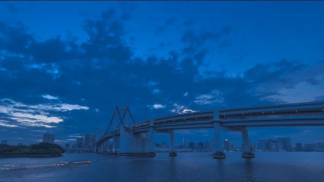 Rainbow Bridge Sunset Time Lapse 4K (By Nikon D810) смотреть онлайн