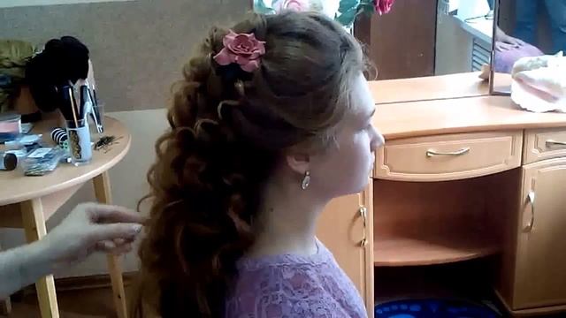 Конкурсная прическа "Очарование юности" смотреть онлайн