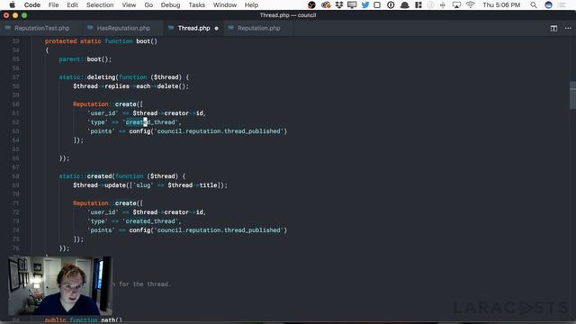Laracasts Weekly Stream: Reputation Refactoring смотреть онлайн