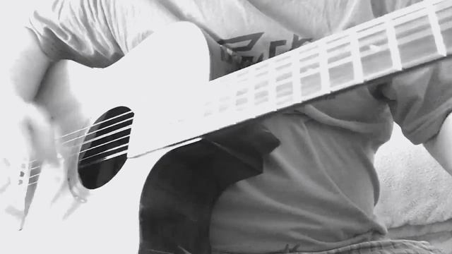 Radiohead - Fake Plastic Trees riff (acoustic guitar cover) смотреть онлайн
