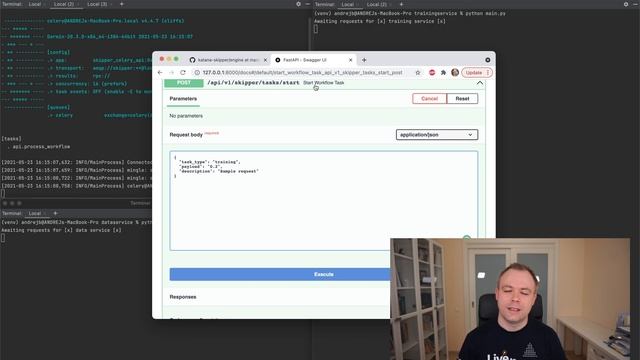 Event-Driven Microservice with RabbitMQ and FastAPI смотреть онлайн