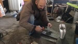 Термостойкий вариант соединения алюминевых гофр между собой.