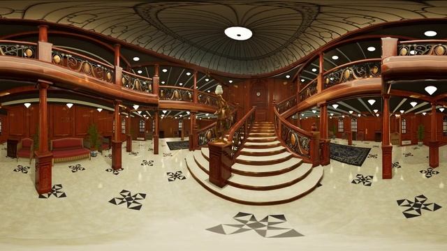 360° Titanic Inside 1 - Virtual Reality Tour VR 360 Video 4k Ultra Hd