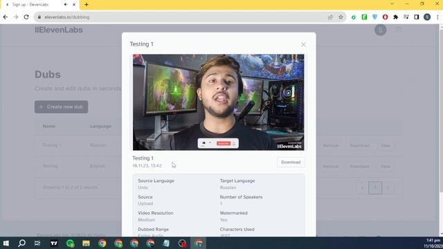 How To Translate Video In Any Language | Elevenlabs | Eleven Labs AI Dubbing