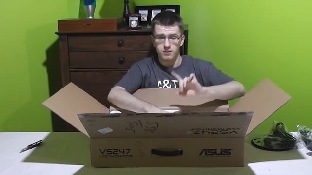 Asus VS247 Unboxing смотреть онлайн