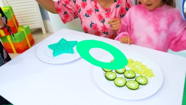 Ruby and Bonnie Learn Healthy Food with Pop It Toys Challenge смотреть онлайн