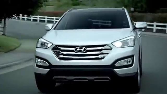 Хендай Санте Фе 2015. Hyundai Santa Fe Sport. Тест драйв смотреть онлайн