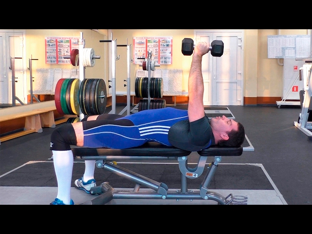 Разводы с гантелями лёжа: техника и нюансы смотреть онлайн