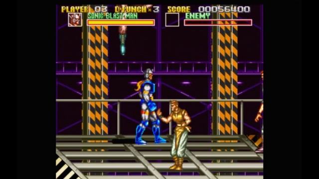 Super Nintendo (Snes) 16-bit Sonic Blast Man 1 part Stage 2