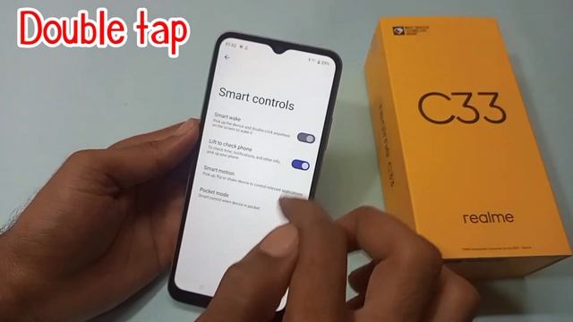 Realme C33 me Double Click to Display ऑन/ऑफ कैसे kare / How to double tap setting on in Realme C33 смотреть онлайн