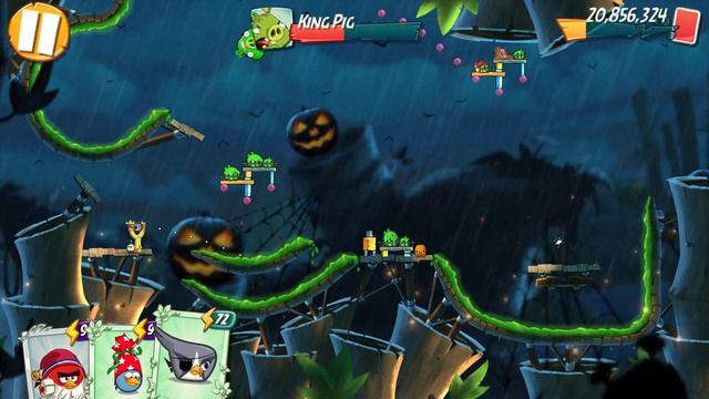 Angry Birds 2 - Boss Battle (King Pig) смотреть онлайн